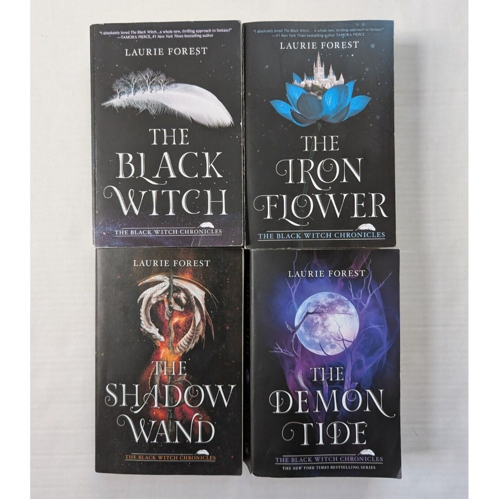 The Black Witch Chronicles Laurie Forest Book Lot 1 2 3 4‎ Paperback